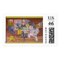 Artistic License 50 States postage