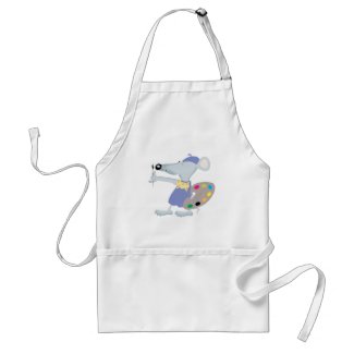 Artistic Mouse apron