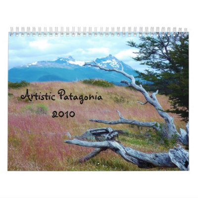 Artistic Patagonia 2010 Wall Calendar by fosborn