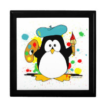 Artistic Penguin Gift Boxes