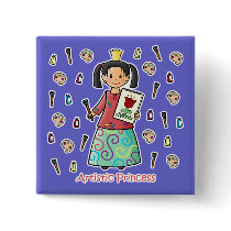 Artistic Princess buttons