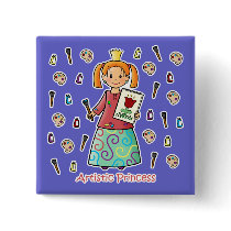 Artistic Princess buttons