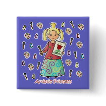 Artistic Princess buttons