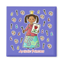 Artistic Princess magnets