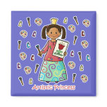 Artistic Princess Refrigerator Magnets