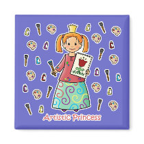 Artistic Princess magnets