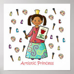 Artistic Princess Print