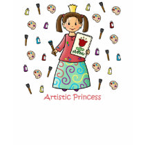 Artistic Princess t-shirts
