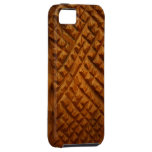 Artistic Relief Cypress Wood Texture iPhone 5 Case