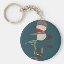 Artistic Scribble 1 Keychain