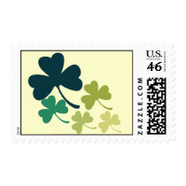 Artistic Shamrocks Postage