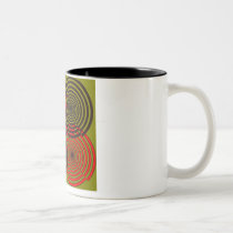 Artistic Spirals Mug mugs