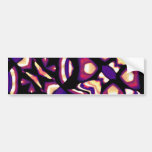Artistic Tribal Bumper Sticker