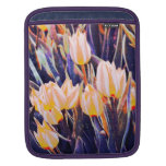 artistic tulips i-pad sleeve iPad sleeve