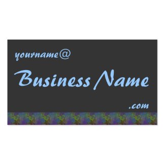 Artistic Wave Design Business Card