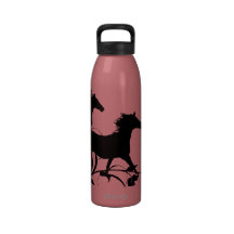 Artistic Wild Horse Foal Drinking Bottle