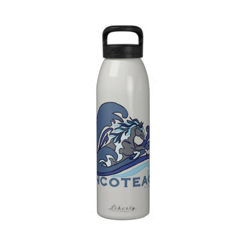 Artistic Wild Horse Foal Reusable Water Bottles