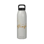 Artistic Wild Horse Foal Water Bottle