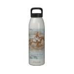 Artistic Wild Horse Foal Water Bottle
