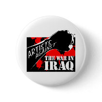 Artists Against the War in Iraq buttons