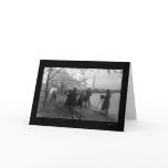 Artists and Cherry Trees in Washington, DC 1920 Greeting Card
