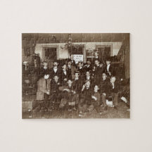 Artists and Friends of John French Sloan in Studio Jigsaw Puzzle