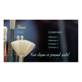 Paint Brush Business Cards & Templates | Zazzle