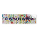 Artists Bumper Sticker bumper stickers by TwinkleYourToes Artists Bumper Sticker bumper stickers