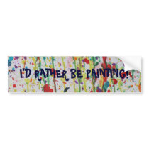 Artists Bumper Sticker bumper stickers