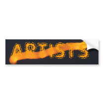 ARTISTS bumper stickers