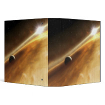 Artist's concept of the star Fomalhaut 3 Ring Binder