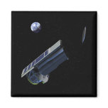 Artists conception of Spitzer Fridge Magnets