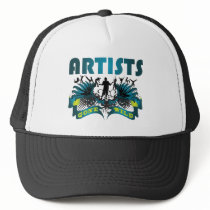 Artists Gone Wild hats by busybrain Artists Gone Wild hats