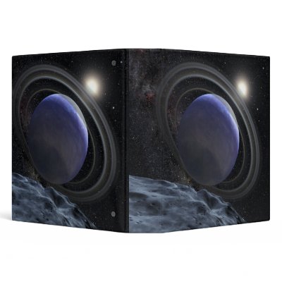 Artist's illustration vinyl binder by stocktrek