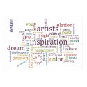 Artists Inspiration Poster print