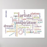 Artists Inspiration Poster