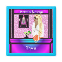 Artists Lounge Magnet