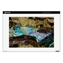 ARTIST'S PALETTE IN DEATH VALLEY, CALIFORNIA LAPTOP DECAL