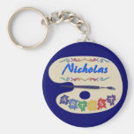 Artist's Palette Key Chain
