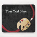 Artist's Palette Mousepad by Customizables Artist's Palette Mousepad