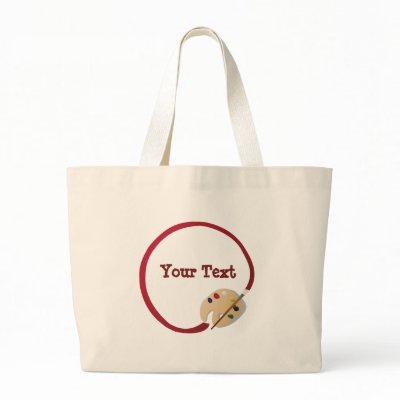 Artist's Palette Tote Bag by Customizables