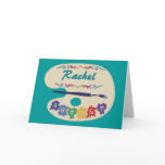 Artist's Pallet Greeting Card