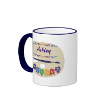 Artist's Pallet mugs by Sensato Artist's Pallet mugs