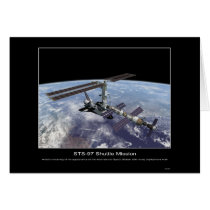 Artist's rendering International Space Station cards by Space_Exploration Artist's rendering International Space Station cards