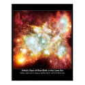 Artist's View of Star Birth in the Lynx Arc posters