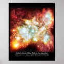 Artist's View of Star Birth in the Lynx Arc posters