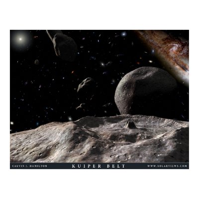  Artist's View of the Kuiper Belt Posters by solarviews