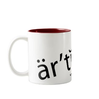Artizen Two-Tone Graphic Mug mug
