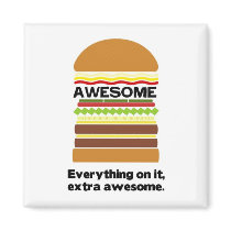 ArtKid™ - "Everything on it, ma'am" magnets by ArtKid ArtKid™ - "Everything on it, ma'am" magnets