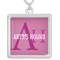Artois Hound Monogram Pendant